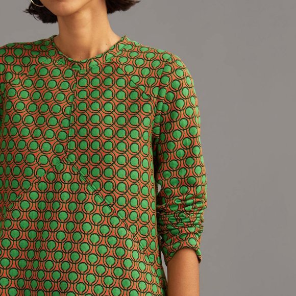 Anthropologie Maeve Jacquard Shift Mini Dress - Picture 3 of 5